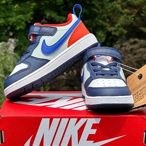 NEW Nike Toddler Court Borough Low Recraft Unisex Casual Sneaker - Size 8C
